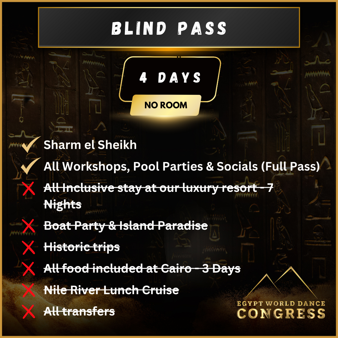Blind Pass for EWDC Sharm el Sheikh 2026